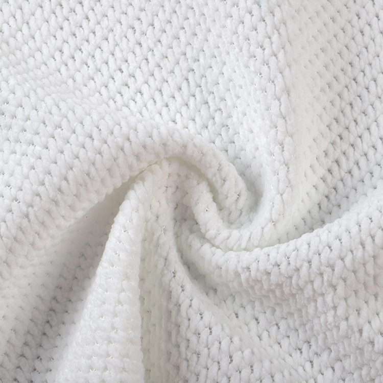 Chenille 3# Teppichstoff aus 100 % Polyester